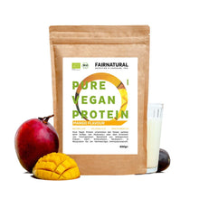 Poudre de protéines végétaliennes bio mangue sans soja