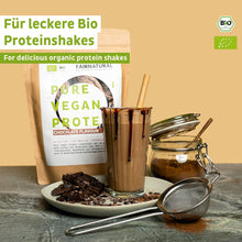 Chocolat en poudre protéiné vegan bio sans soja