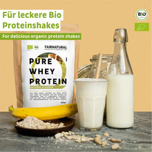Poudre de protéine de lactosérum biologique neutre