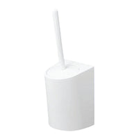 La brosse de toilettes CWS ParadiseLine | 1 pièce de CWS est une brosse de toilettes en plastique blanc avec support, qui présente un design sobre et moderne pour un nettoyage en profondeur ; illustrée sur fond blanc.