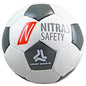 NITRAS Fussball, PU, weiß / schwarz | Packung (1 Stück)
