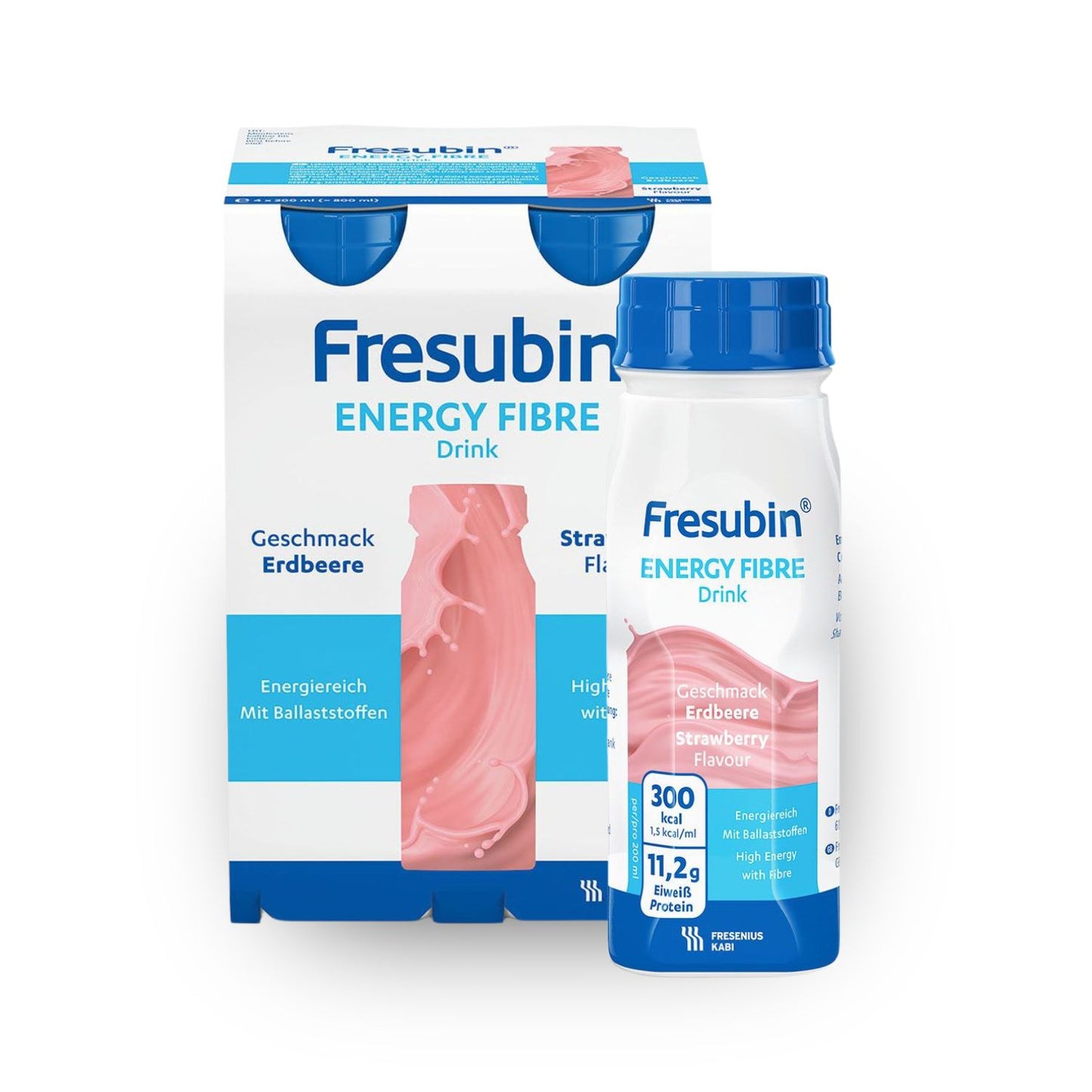 Fresubin Energy Fibre Drink 4 x 200 ml | Packung (4 Flaschen)