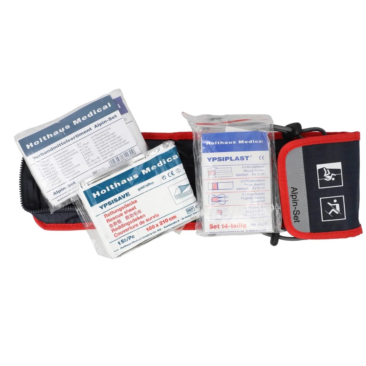 Holthaus Alpine set bandage poche-21-parti | Pack (1 pièce)