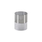 Papstar Securit® LED-Kerze Ø 8 cm · grau "Gracia"