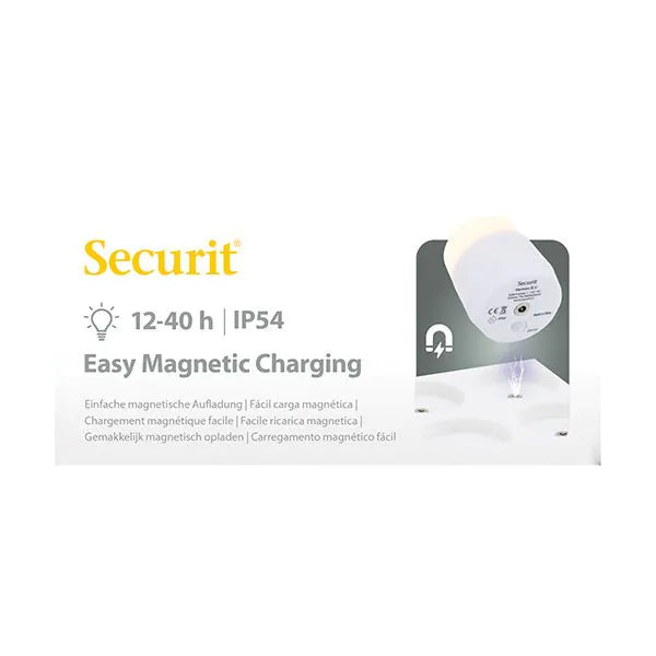 Papstar Securit® 4 LED-Teelichter Nachfüllpack Ø 4 cm · 5 cm "Amsterdam" Leuchtdauer 12-40h