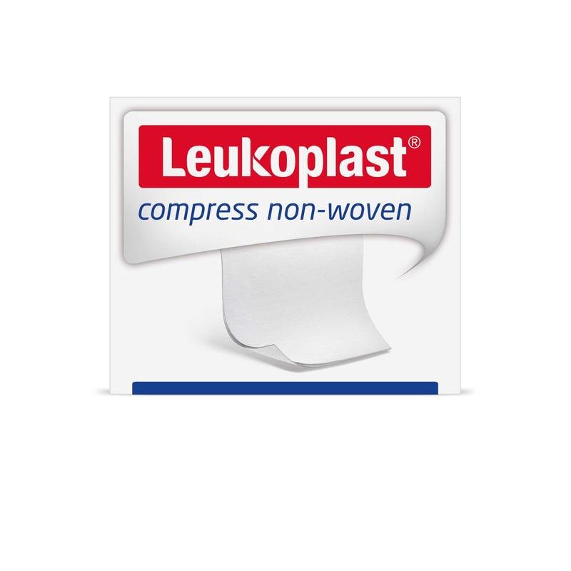Leukoplast, sterile Schlitz-Vlieskompressen