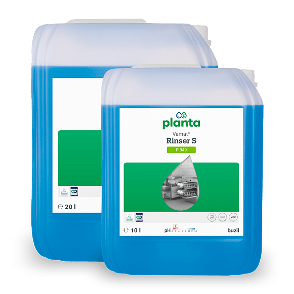 Buzil Vamat Rinser S Ökologischer Klarspüler | Kanister (10 l)