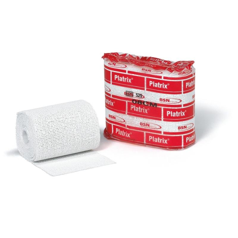 Platrix, bandes de plâtre rigides