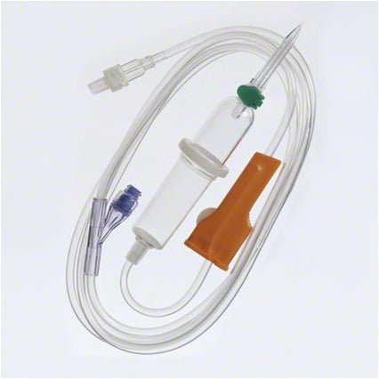 B.Braun Intrafix® Primeline mit Y-Zuspritzventil Safeflow Standard-Infusionsgerät | Packung (1 Stück)