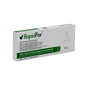 Eine weiße Box mit der Aufschrift "Rapidfor" enthält den Auslaufartikel: Rapidfor® Antigen-Schnelltest (Nasal) 1 Test | Packung (1 Stück), mit mehrsprachigen Informationen und einem grün hervorgehobenen 15-Minuten-Ergebnisabschnitt - ideal für schnelle Kontrollen zu Hause.