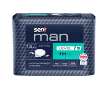 Protections urinaires Seni Man Extra Level 3 | Paquet (15 pièces)