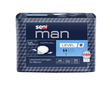 Protections urinaires Seni Man Normal pour hommes | Paquet (15 pièces)