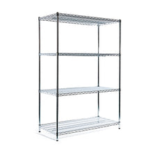 Das Novocal Standregal Grundeinheit aus vernickeltem und hochglanzverchromtem Präzisionsstahl mit 4 Ecken ist ein elegantes Aufbewahrungsregal für stilvolle Ordnung - Packung enthält 1 Stück.