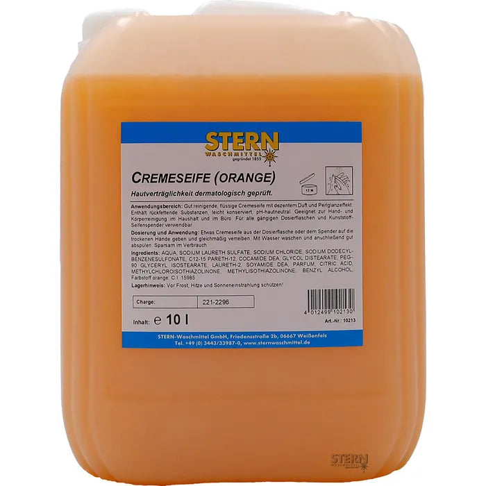 STERN Cremeseife orange – Handseife pH-neutral