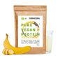 Banane en poudre protéinée vegan bio sans soja