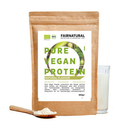 Bio Veganes Proteinpulver Neutral ohne Soja