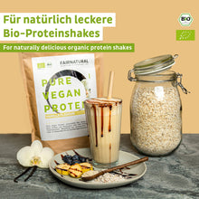 Poudre de protéine vegan bio vanille sans soja