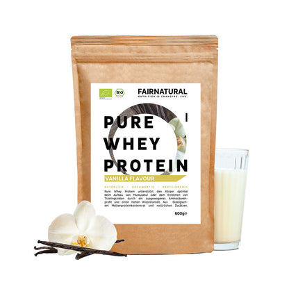 Bio Whey Protein Pulver Vanille