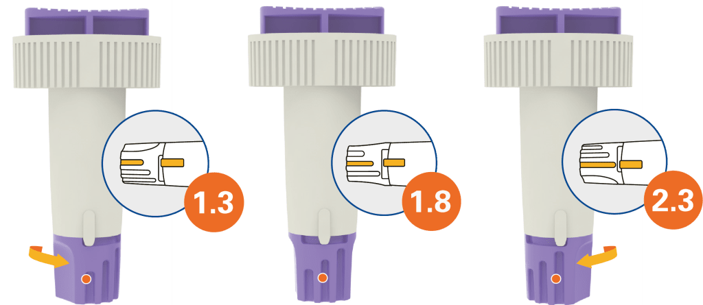Alphacheck TRI Sicherheitslanzetten 23G | Packung (100 Stück)
