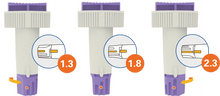 Alphacheck TRI Sicherheitslanzetten 23G | Packung (100 Stück)