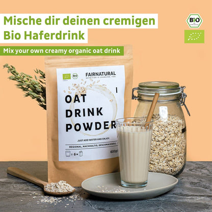 Lait d'avoine en poudre biologique
