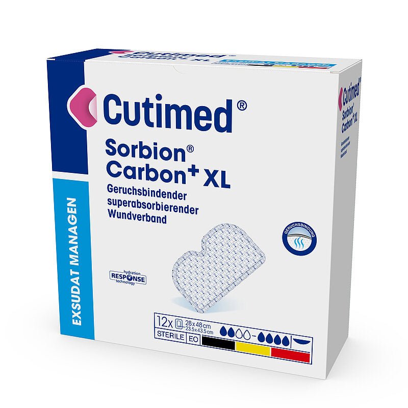 Cutimed Sorbion Carbon+, pansement