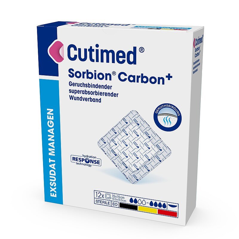 Cutimed Sorbion Carbon+, pansement