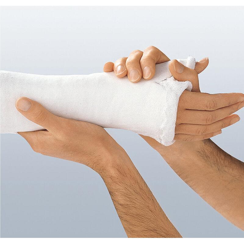 Platrix, bandes de plâtre rigides – en action