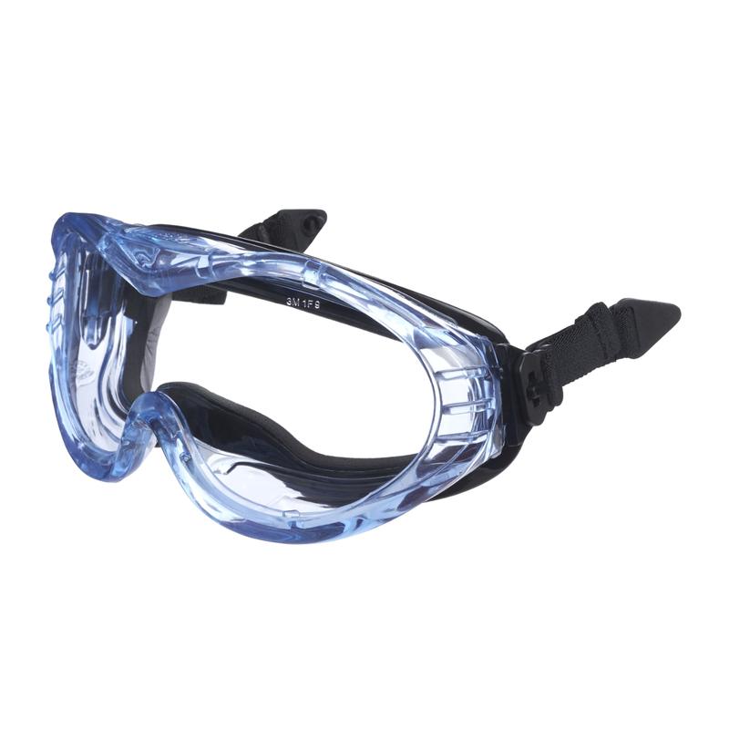 Lunettes de sécurité à vision complète 3M™ Fahrenheit™, version casque, monture en mousse, scellées, revêtement antibuée, lentilles en acétate transparent, 71360-00017, 10 par paquet | Paquet (1 pièce)
