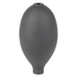 Le Pressure Man II Druckball, noir (1 pièce), est un piston en caoutchouc noir ovale avec un col étroit et une petite ouverture supérieure, généralement utilisé dans les appareils médicaux ou de laboratoire.