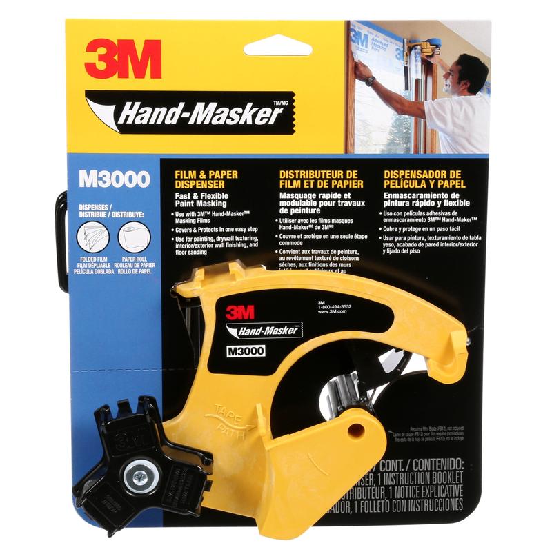 3M™ M3000 Hand-Masker™ Folien- und Papierspender, 1 Handabdeckgerät | Packung (1 Stück)