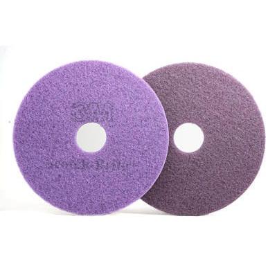 Tampon diamanté pour machine Scotch-BriteMC 3MMC, violet