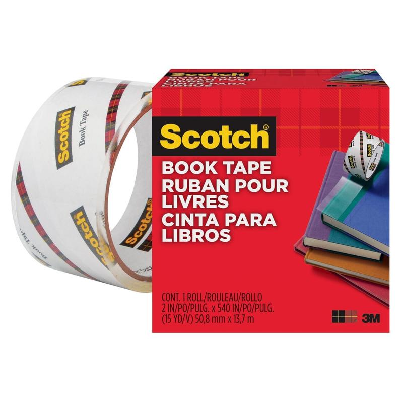 Ruban de réparation de livres Scotch® 50,8 mm x 13,7 m 1 rouleau | Paquet (1 rouleau)
