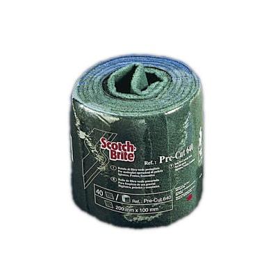 3M™ Scotch-Brite™ Handpad Rolle 640, 200 mm x 4 m, 40 Pads/Rolle, 6 Rollen/Karton | Packung (1 Rolle)