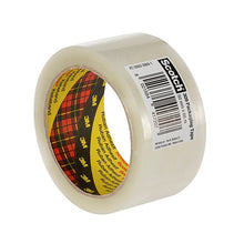 Scotch® PP Verpackungsklebeband 309, Transparent, 50 mm x 66 m, 0.05 mm, mit Barcode | Packung (1 Rolle)