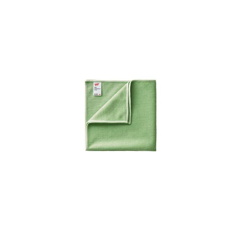 Chiffon robuste Scotch-Brite™ 2010, vert, 360 mm x 360 mm, 5/paquet, 10 paquets/caisse | Paquet (5 pièces)