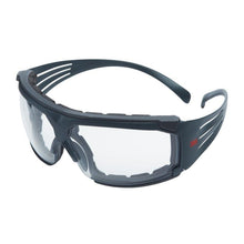Lunettes de sécurité 3M™ SecureFit™ 600, branches grises, monture en mousse, revêtement antibuée/anti-rayures Scotchgard™ (K&N), verres transparents, SF601SGAF/FI-EU | Paquet (1 pièce)