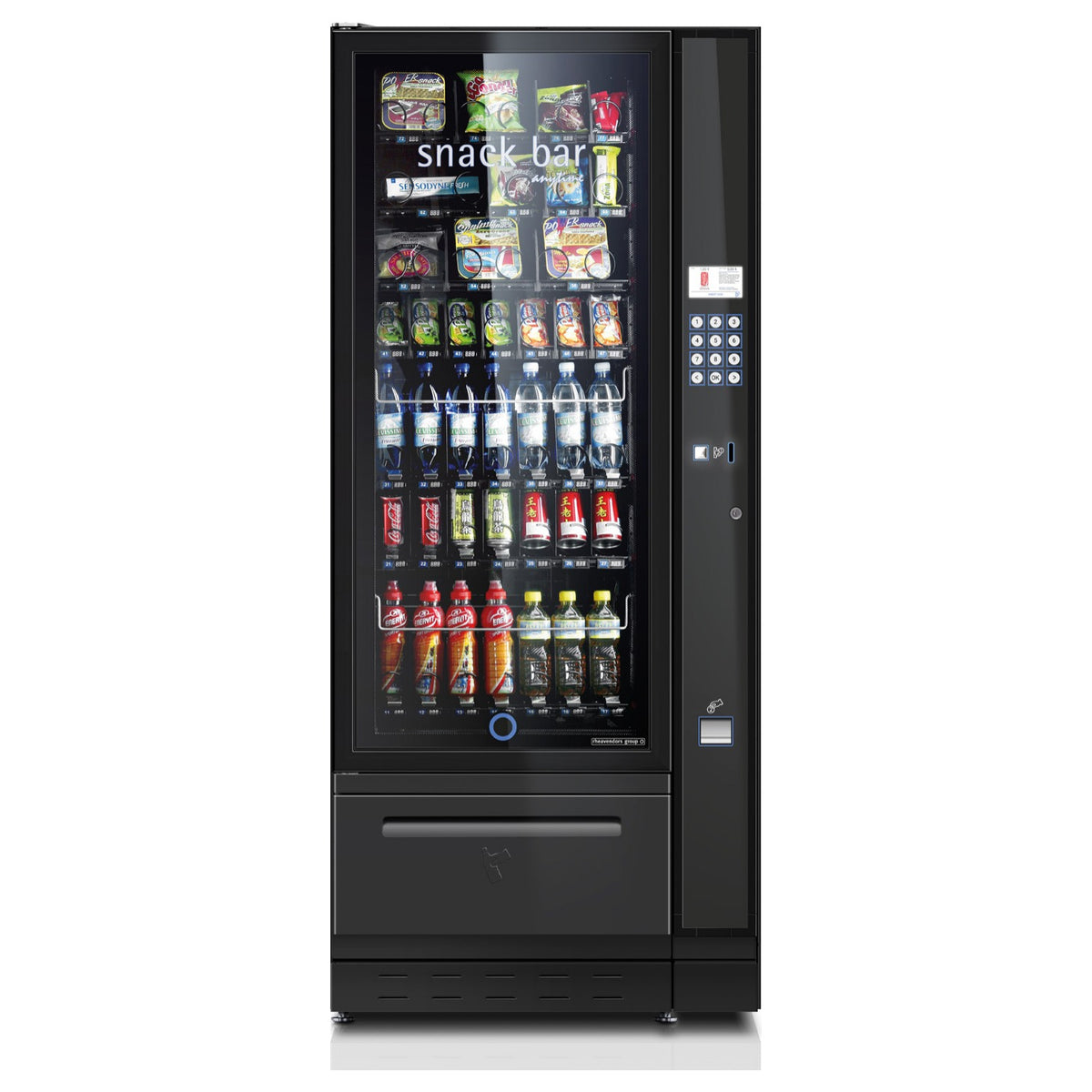 servomat Snackautomat luce zero.snac 6.33 – Standgerät, 33/6 Wahl, 250 kg