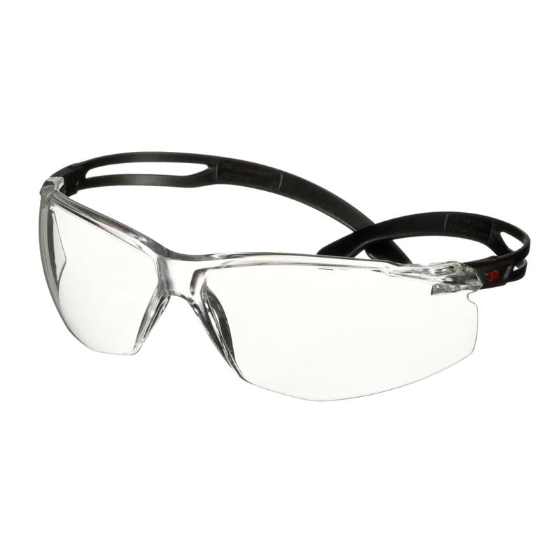 3M™ SecureFit™ 500 Schutzbrille, schwarze Bügel, Scotchgard™ Anti-Fog-/Antikratz-Beschichtung (K&N), transparente Scheibe, SF501SGAF-BLK-EU, 20 pro Packung | Packung (1 Stück)