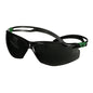 3M™ SecureFit™ 500 Schutzbrille, grün/schwarze Bügel, Antikratz-Beschichtung+ (K), graue Scheibe Schutzstufe IR 5.0, SF550ASP-GRN-EU, 20 pro Packung | Packung (1 Stück)