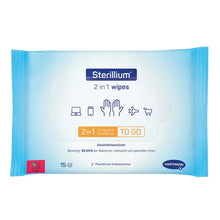 Lingettes Sterillium® 2 en 1 | Paquet (15 pièces)